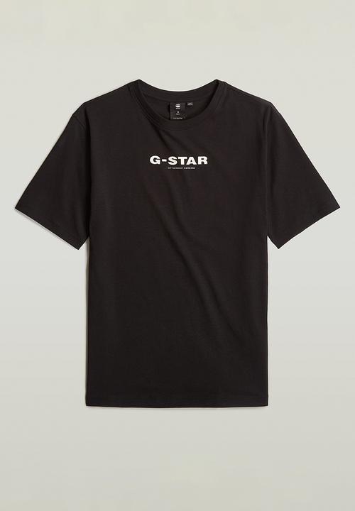 G-STAR - T-shirt short sleeve loose - dk black