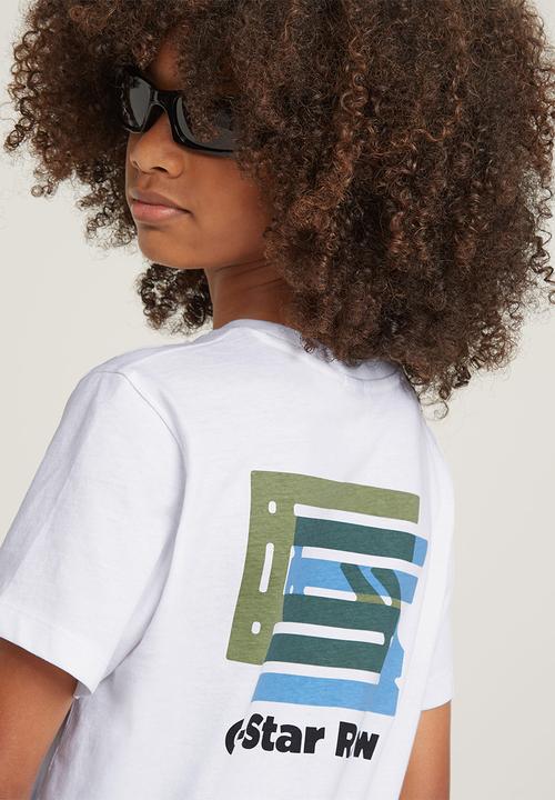 G-STAR - T-shirt Short sleeve Regular - White