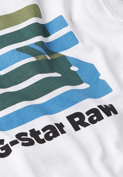 G-STAR - T-shirt Short sleeve Regular - White