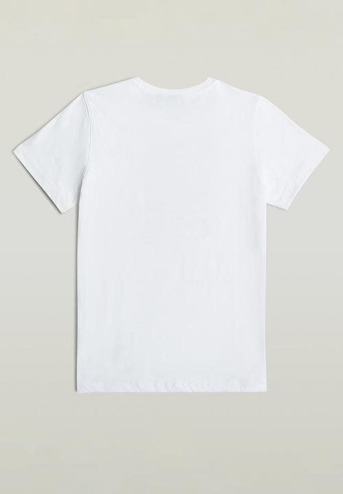G-STAR - T-shirt Short sleeve R Comic - White