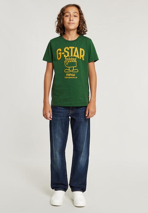 G-STAR - T-shirt Short sleeve R Comic - Deep Nuri Green
