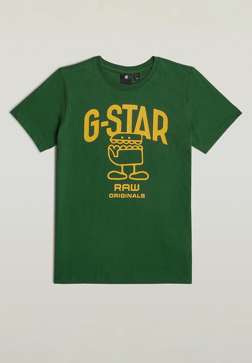 G-STAR - T-shirt Short sleeve R Comic - Deep Nuri Green