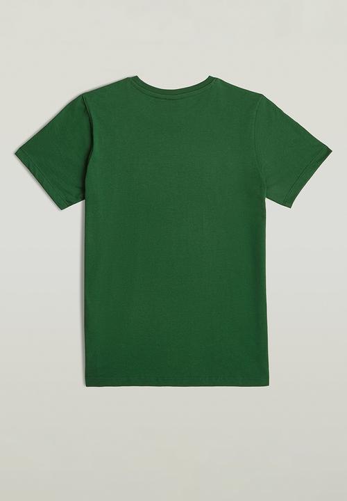 G-STAR - T-shirt Short sleeve R Comic - Deep Nuri Green