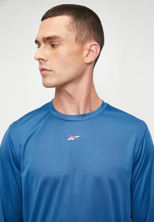 Reebok - ID Train Energy Ls Tech Tee - Twilight Blue