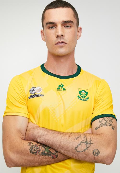 Le Coq Sportif - SAFA Mens Jersey Home      Yellow 2024/25