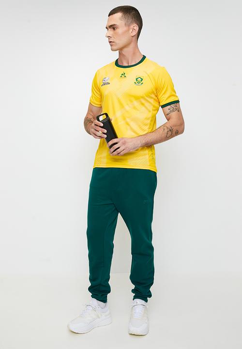 Le Coq Sportif - SAFA Mens Jersey Home      Yellow 2024/25