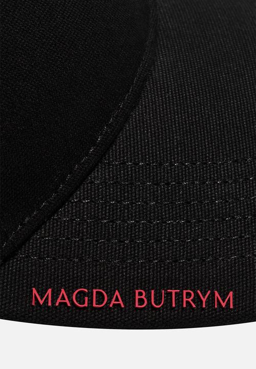 H&M - Magda Butrym H&M: Scarf cap - black