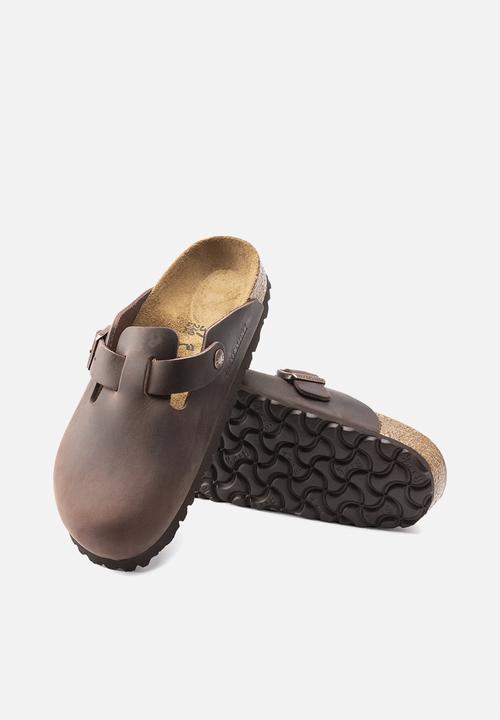 Birkenstock - Boston narrow BS oiled leather - habana