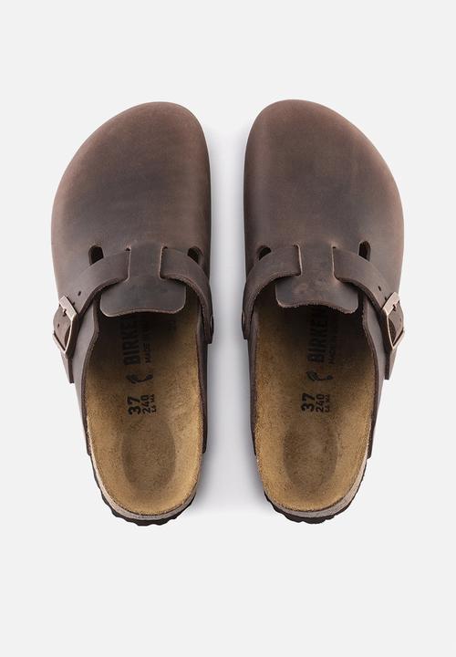 Birkenstock - Boston narrow BS oiled leather - habana