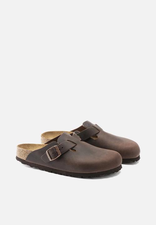Birkenstock - Boston narrow BS oiled leather - habana