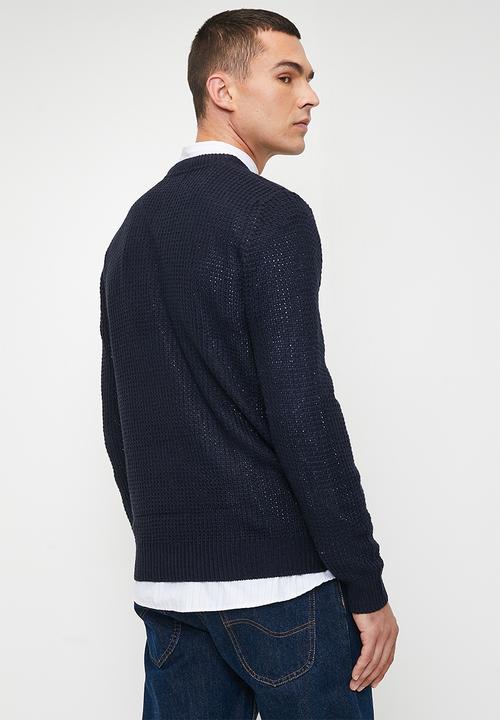 Brave Soul - Knitwear - Dark Navy
