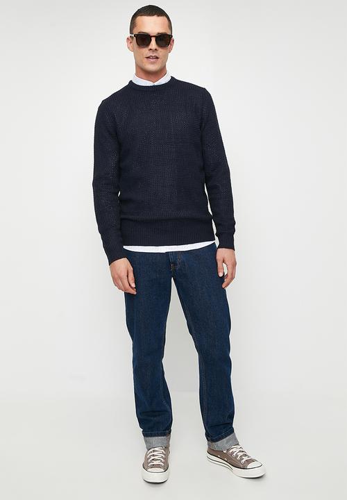 Brave Soul - Knitwear - Dark Navy