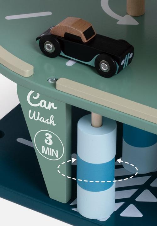 Greenbean Learning - Classic world - vintage wooden parking garage - multi
