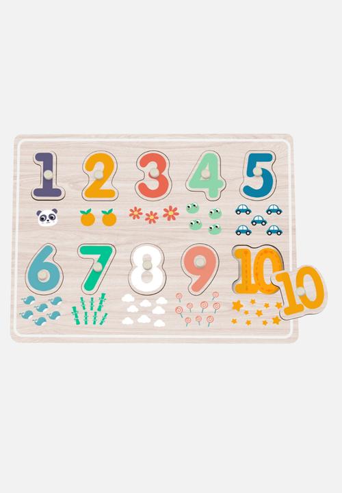 Greenbean Learning - Hi pando - number puzzle 1 - 10 - multi