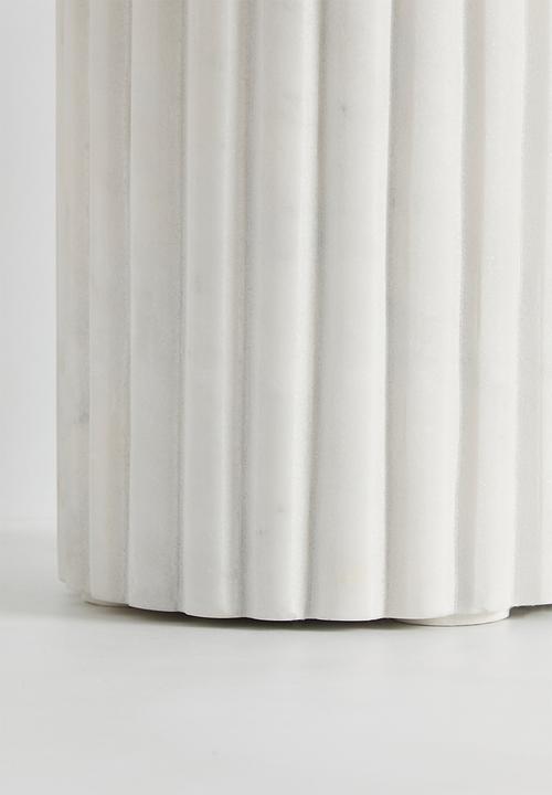 Sixth Floor - Dila marble wine chiller - White