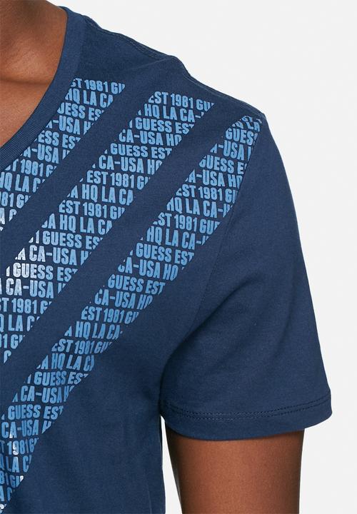 GUESS - Four stripes tee