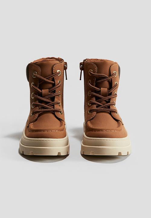 H&M - Lace-up boots - brown