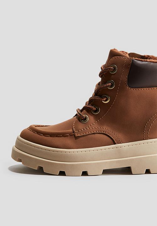 H&M - Lace-up boots - brown