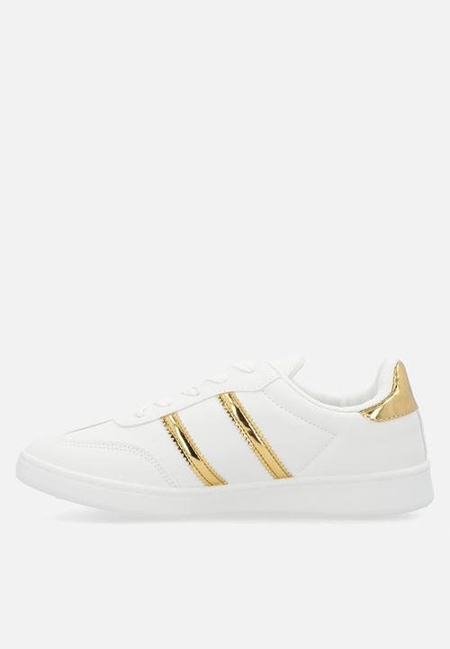 Madison® - Sneaker - white & gold