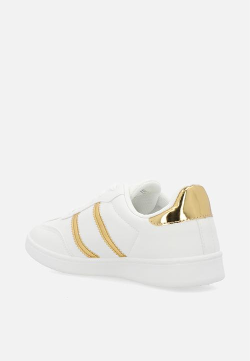 Madison® - Sneaker - white & gold