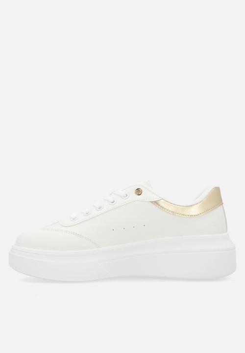 Madison® - Toby sneaker - white/gold