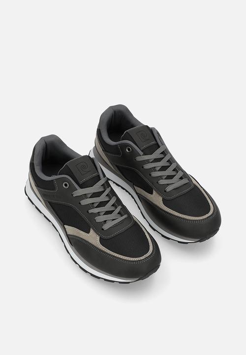 Pierre Cardin - Trystan casual lace up - black & grey
