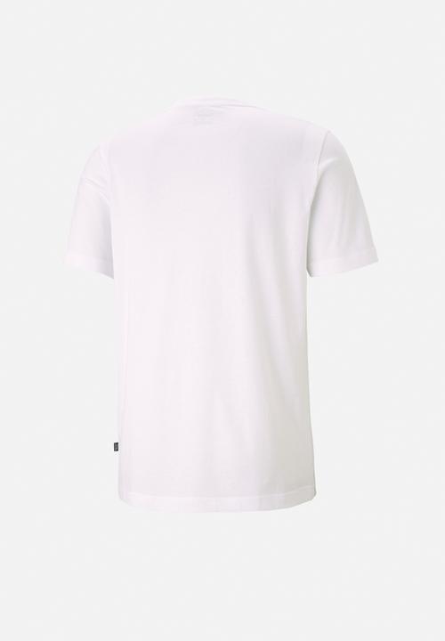 PUMA - ESS Small Logo Tee M - Puma White