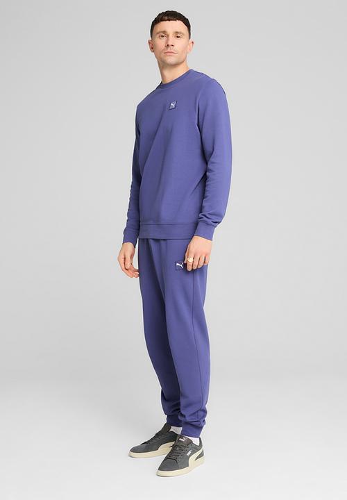 PUMA - ESS ELEVATED Pants TR Cl - Blue Crystal