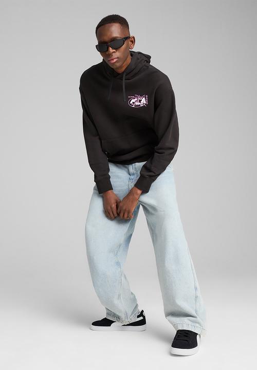 PUMA - FUTURE.PUMA.ARCHIVE Relaxed Graphic Hoodie TR - Puma Black