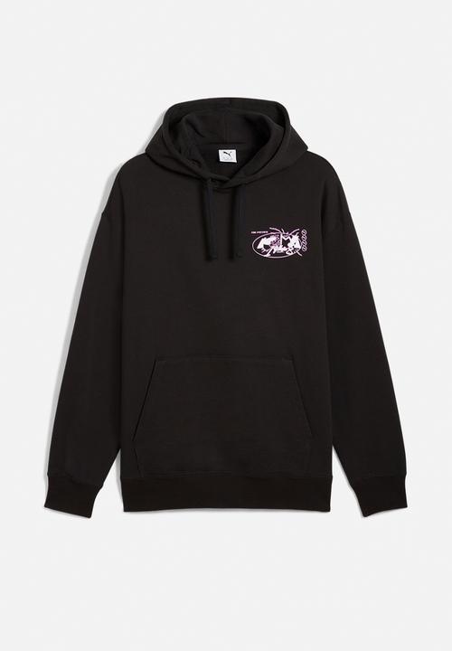 PUMA - FUTURE.PUMA.ARCHIVE Relaxed Graphic Hoodie TR - Puma Black