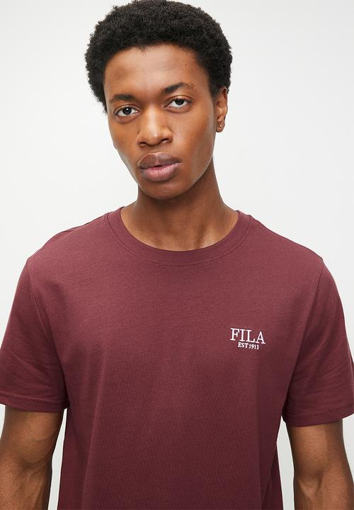 FILA - Lennon T-Shirt - New Maroon