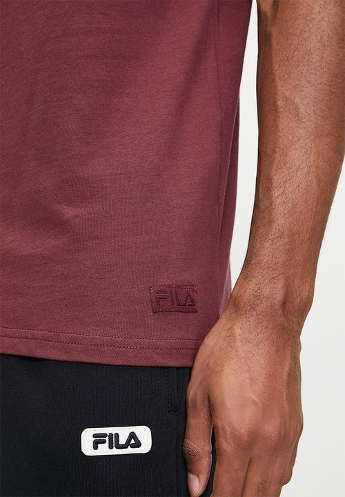 FILA - Lennon T-Shirt - New Maroon