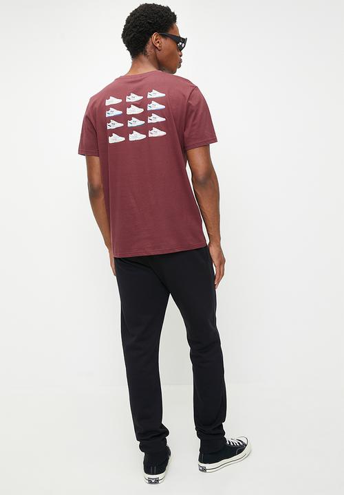 FILA - Lennon T-Shirt - New Maroon