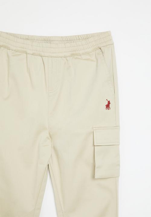 POLO - Boys cory cargo pant - sand