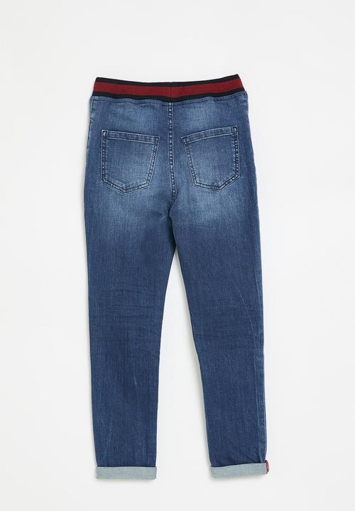 POLO - Boys alex slim fit jean - light wash