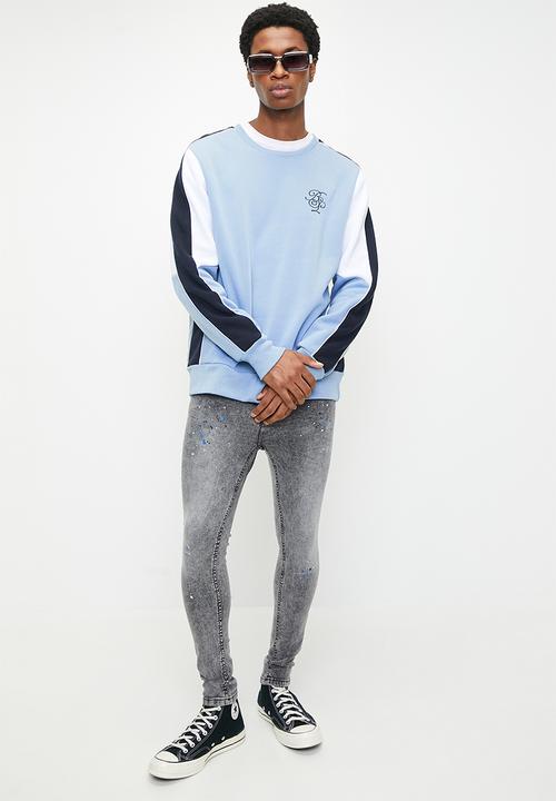 Brave Soul - Sweatshirts - Steel Blue