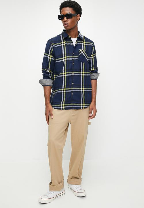 Brave Soul - Shirts - Navy