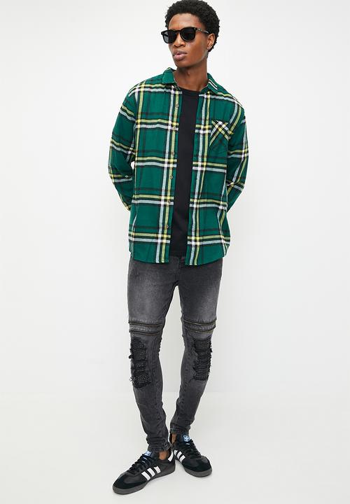 Brave Soul - Shirts - Green