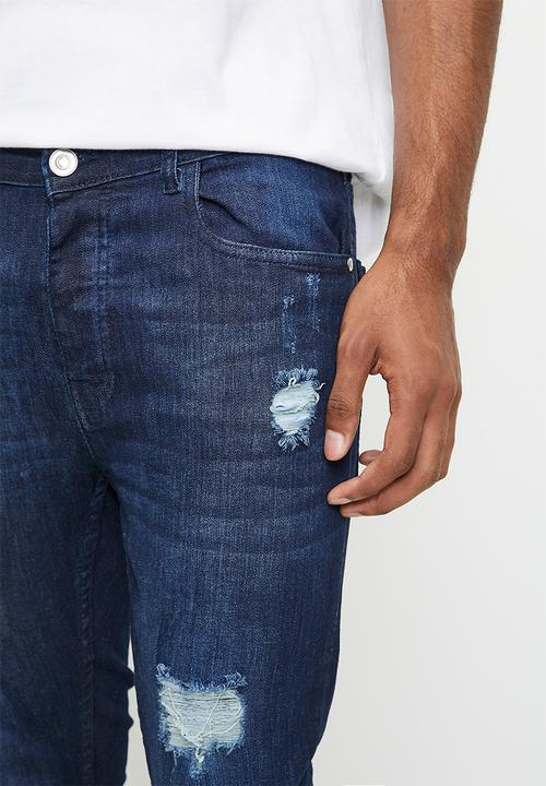 Brave Soul - R&R Denim Jeans - Dark Blue