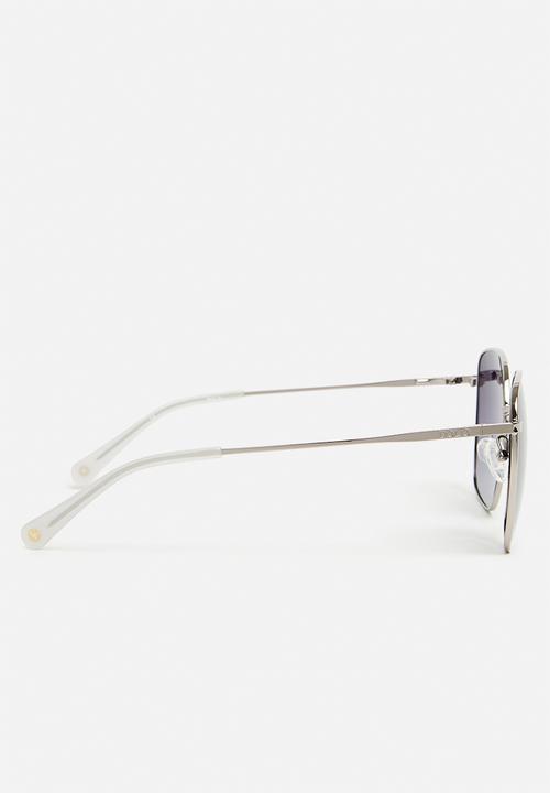 POLO - Avery Polarised Square Sunglasses 58mm - Silver