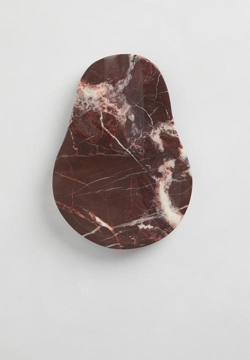 Sixth Floor - Milo marble spoon rest - Choc