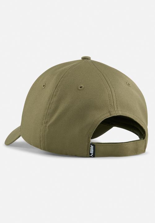 PUMA - Ess Metal Puma Cat BB Cap - PUMA Olive