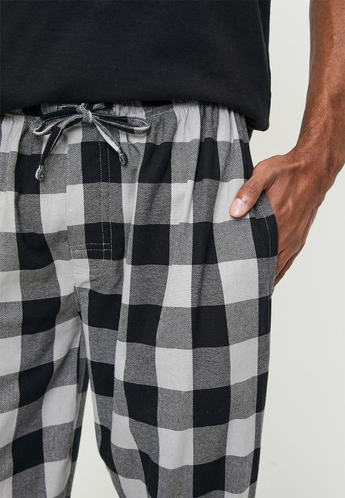 Brave Soul - Loungewear - Grey Check