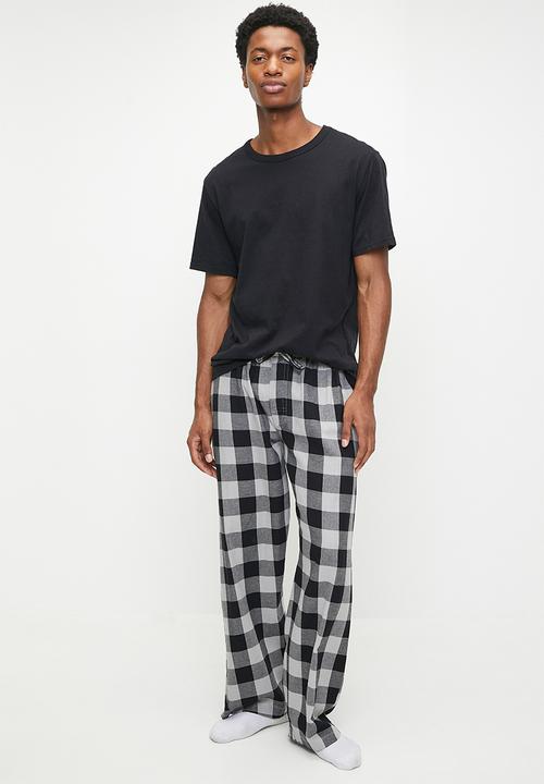 Brave Soul - Loungewear - Grey Check
