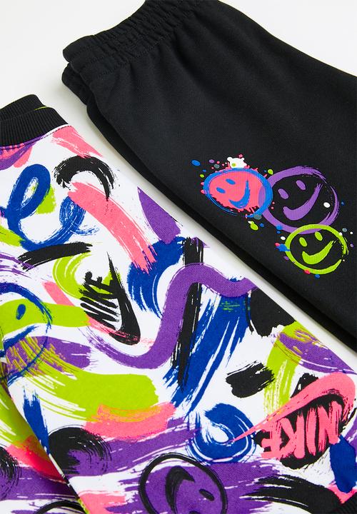 Nike - Nkb b nsw ey aop crew set - black