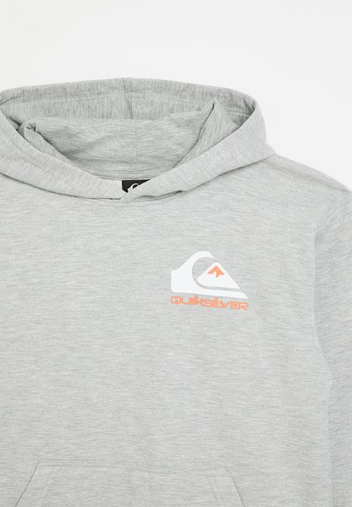 Quiksilver - Omni logo hoodie boys - light grey heather
