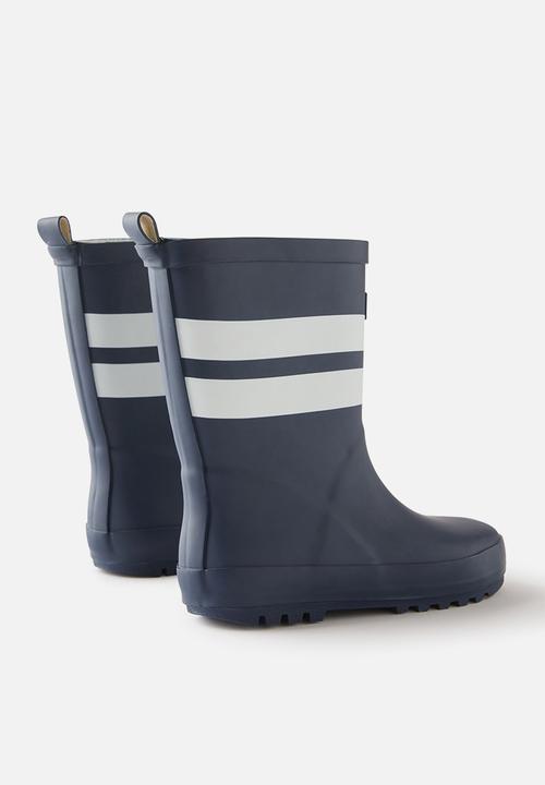 Cotton On - Kids rainboot - squid ink/stripe