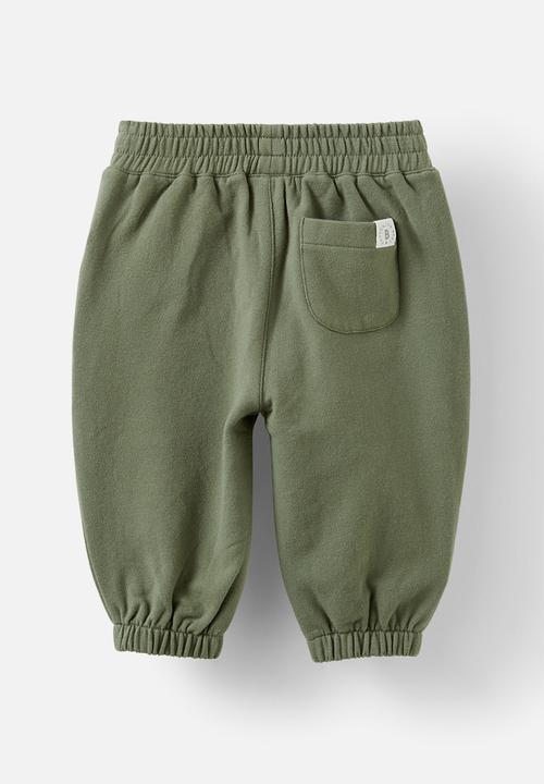 Cotton On - Riley trackpant - swag green