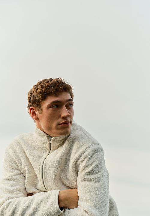 H&M - Regular fit teddy jacket - white