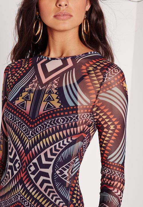Missguided - Mesh mini dress